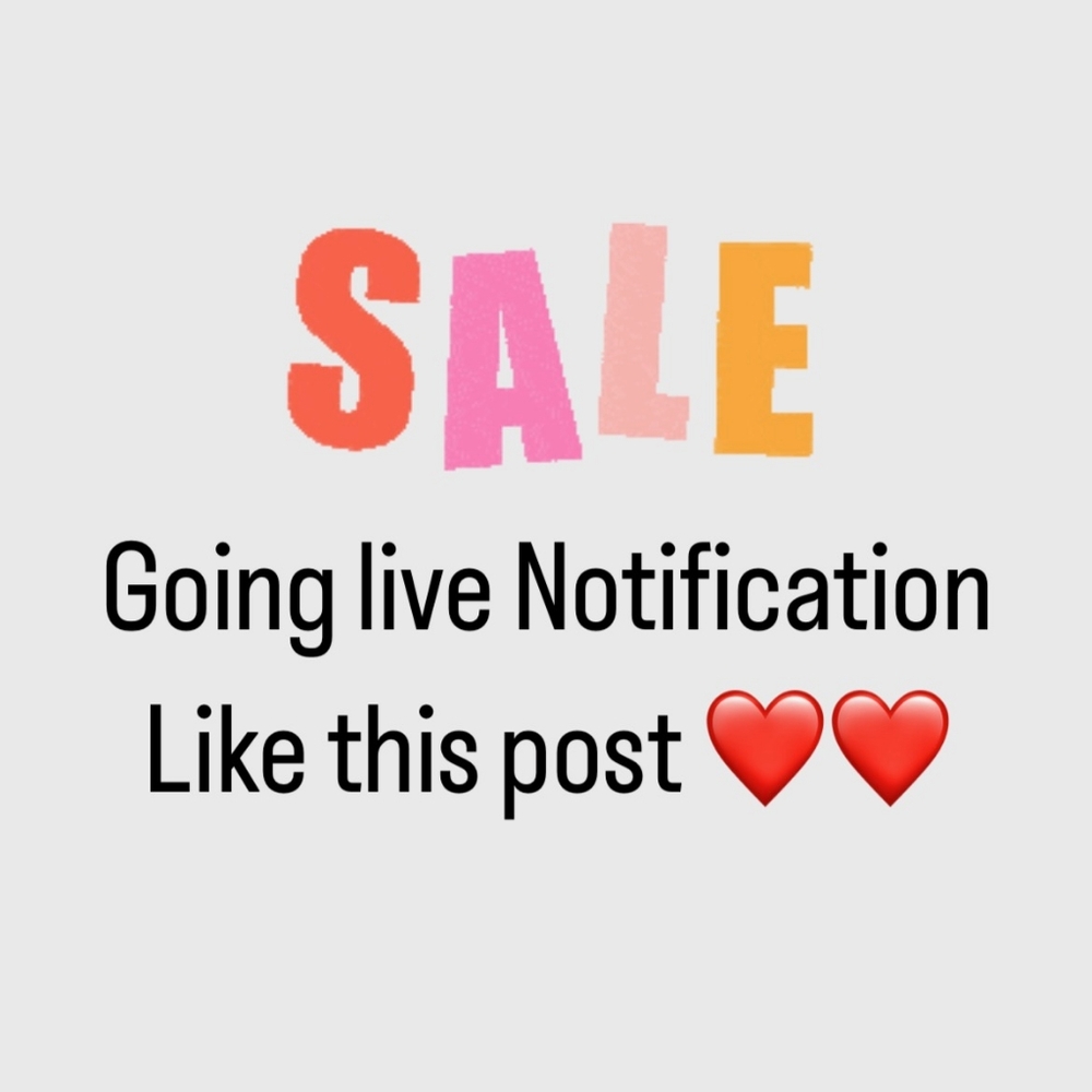 Like‎ this to be notified when I go live